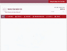 Tablet Screenshot of nhanvan.com.vn